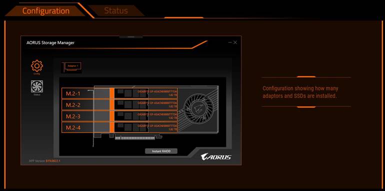 AORUS Storage Manager cd477