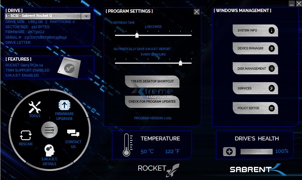 Sabrent Rocket Control 5 8fc6d